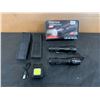 Image 1 : 2 Pack of Tactical LED Flashlights - 5 Lighting Modes