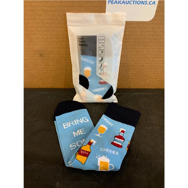 Lot of 2 Beer Socks