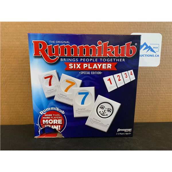 The Original Rummikub Special Edition Six PlayerGame