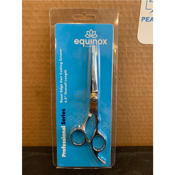 Equinox Razor Edge Hair Cutting Scissor Professional Series 6.5 Overall Length