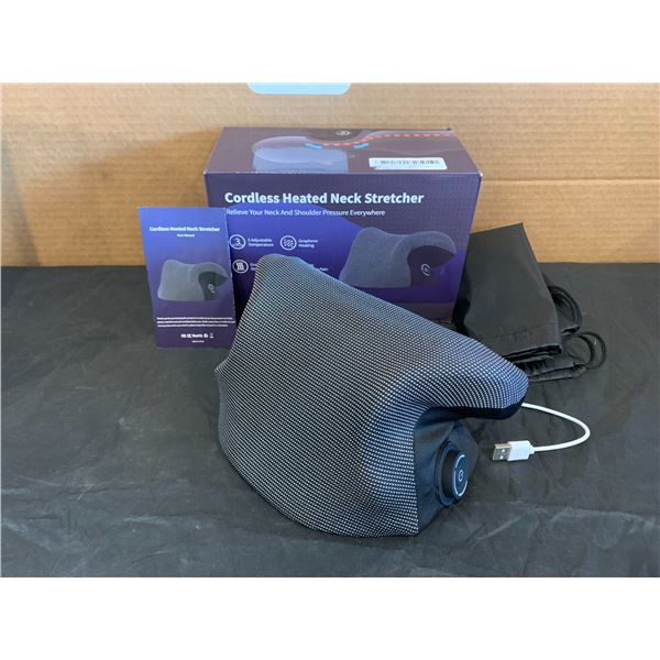 Cordless Heated Neck Stretcher 3 Adjustable Temperatures