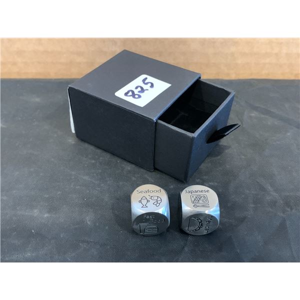 Food Decision Dice Game 2 Pcs