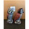 Image 1 : Vansruly 2 Pack Owl Decoy for Scaring Birds Etx