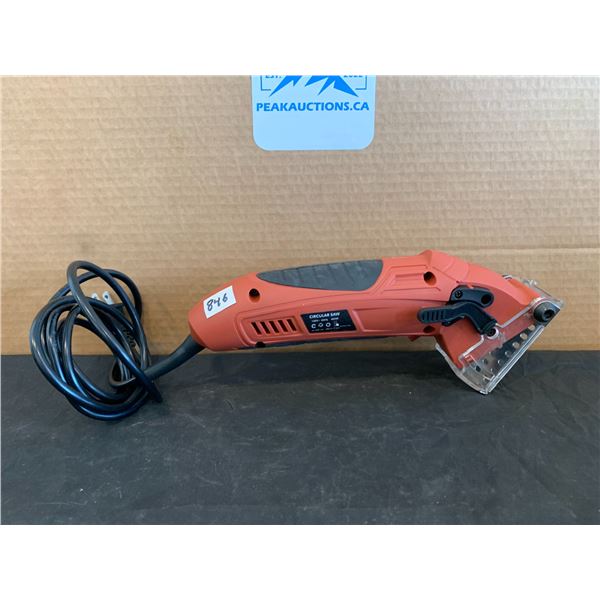 Hand Held Mini Circular Saw Works
