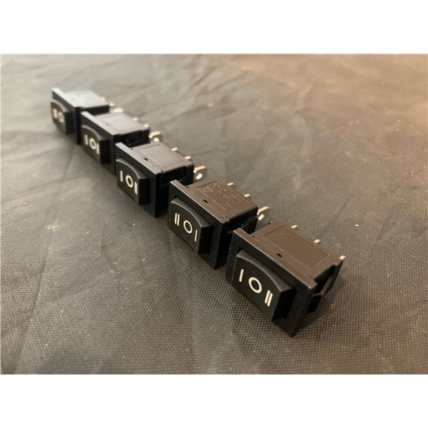5 pack Toggle Switches 3 Push Pin