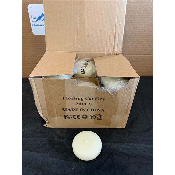 Floating Candles 24 Pcs