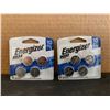 Image 1 : Lot of 2 Energizer 2032 Lithium Batteries 4 Pack
