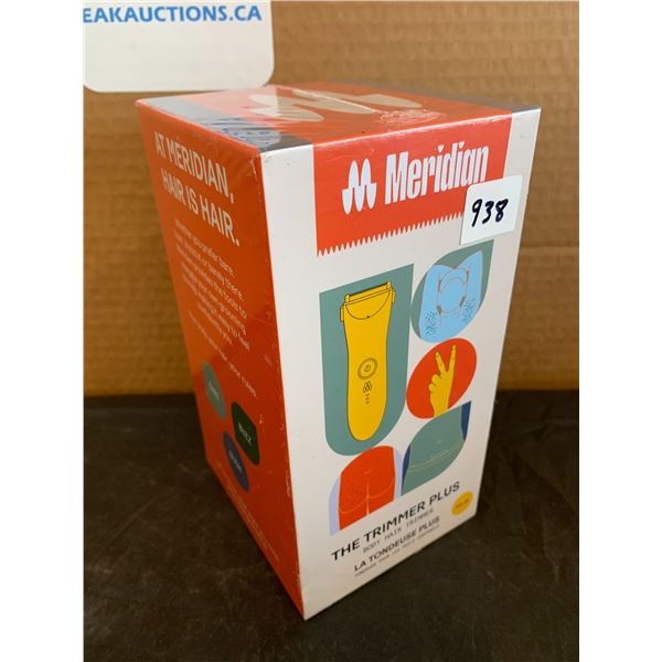 Meridian The Trimmer Plus With Charging Dock Colour Blaze