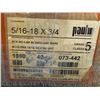 Image 2 : LOT DE 600+ BOULONS TÊTE HEX NO UNC 5/16-18 X 3/4