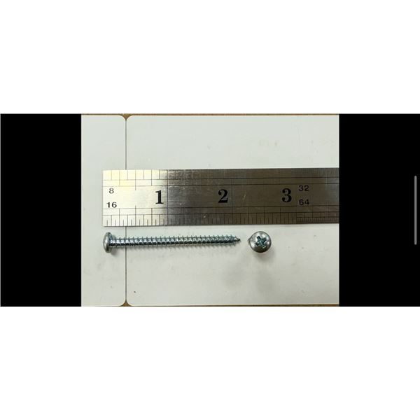 LOT DE 2 BOITES DE 4000 VIS A MÉTAL ÉTOILE 8 X 2"