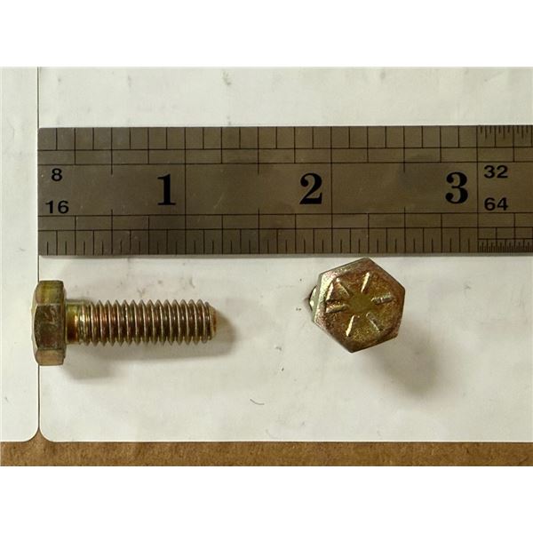 LOT DE 650+ VIS HEX ZINC, 5/16-18 X 1