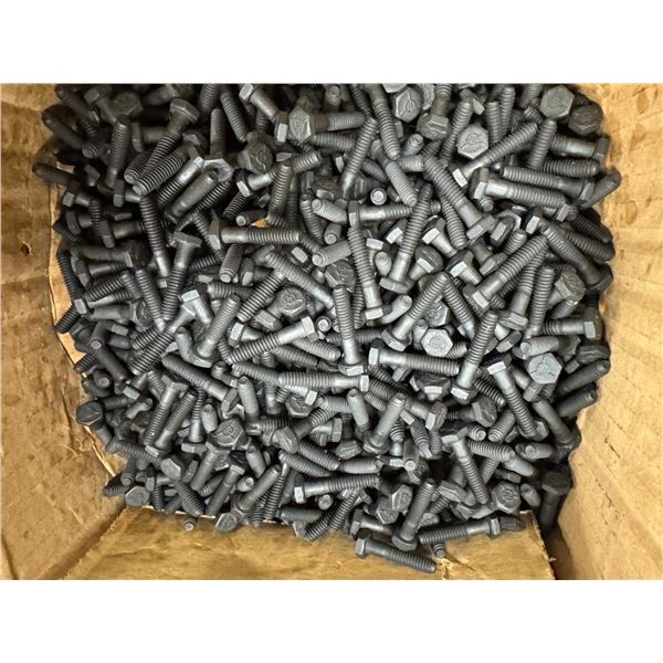 LOT DE 750+ BOULONS TÊTE HEX 1/2-20 X 1-1/4