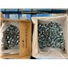 Image 1 : LOT DE 500+ ÉCROUS A/ NYLON 5/8-18 & 5/8-11 PLAQUÉS ZINC