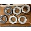 Image 3 : LOT DE 300+  ÉCROUS HEX. ASSORTIS