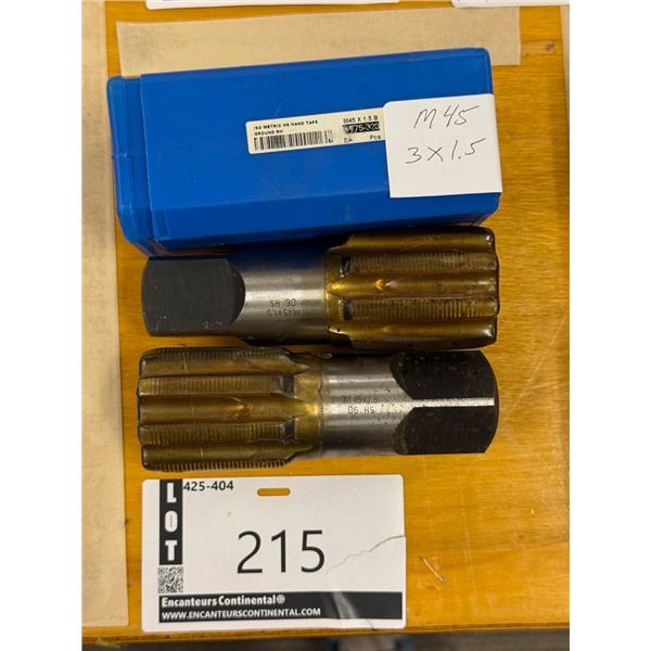 LOT DE 3 TAPS M45 X 1.5
