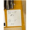 Image 2 : LOT DE 9 TAPS ASST (6) 6-18 X 9/16, (3) 18 X 5/8