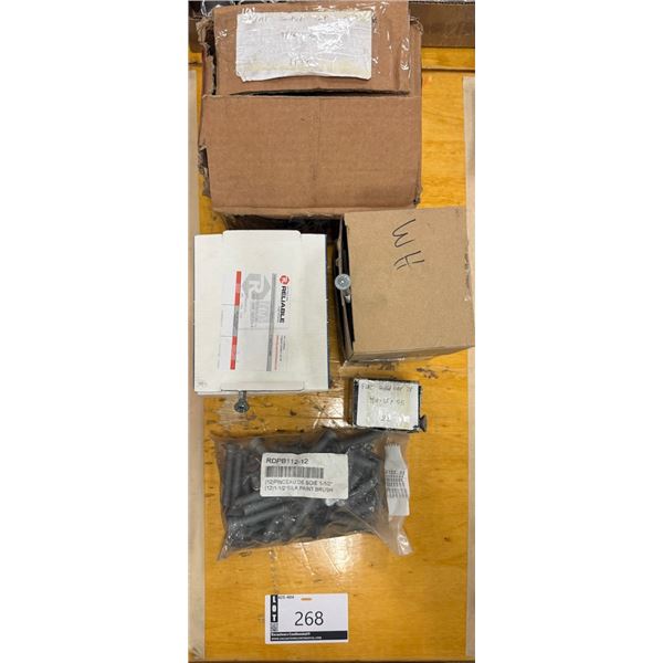 LOT DE 1200+ VIS À TÊTE CREUSES MÉTRIQUES ASSORTIES