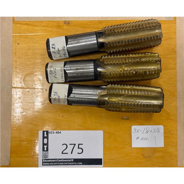 LOT DE 3 TAPS 1-5/8 X 5-1/2