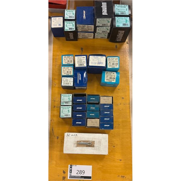 LOT DE 2500+ GOUPILLES EN ACIER ASSORTIES