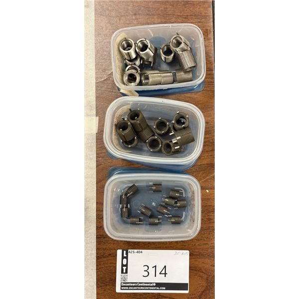 LOT DE 35+ INSERTIONS DE VERROUILLAGE A CLÉ