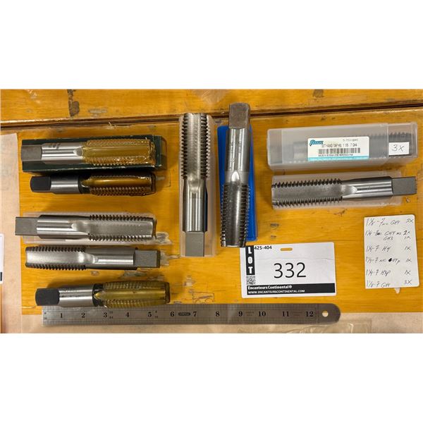 LOT DE 10 TAPS ASSORTIS