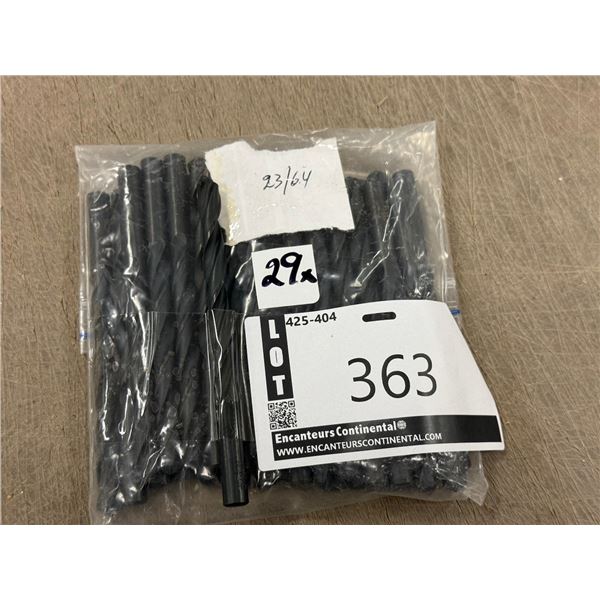 LOT DE 29 MÈCHES 23/64