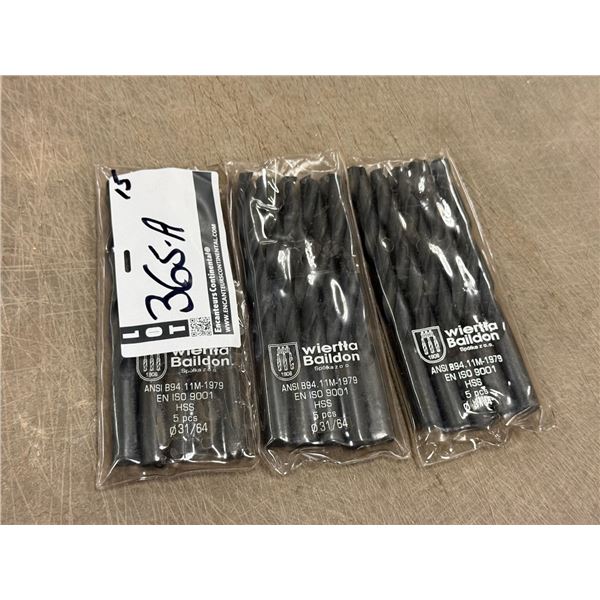 LOT DE 15 MÈCHES 31/64