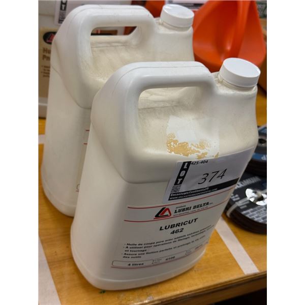 LOT DE (2) LUBRICUT 462 4 LITRES
