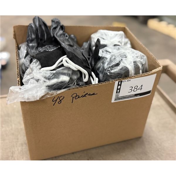 LOT DE 48 PAIRES DE GANTS DE TRAVAIL GR. 6