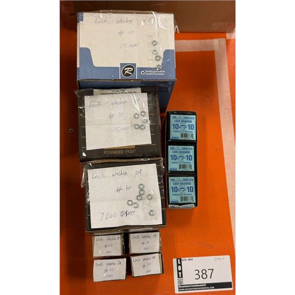 LOT DE 35,000+ RONDELLES À RESSORTS #10