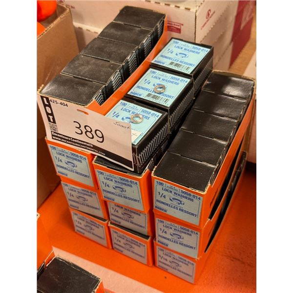 LOT DE 5000+ RONDELLES À RESSORTS 1/4