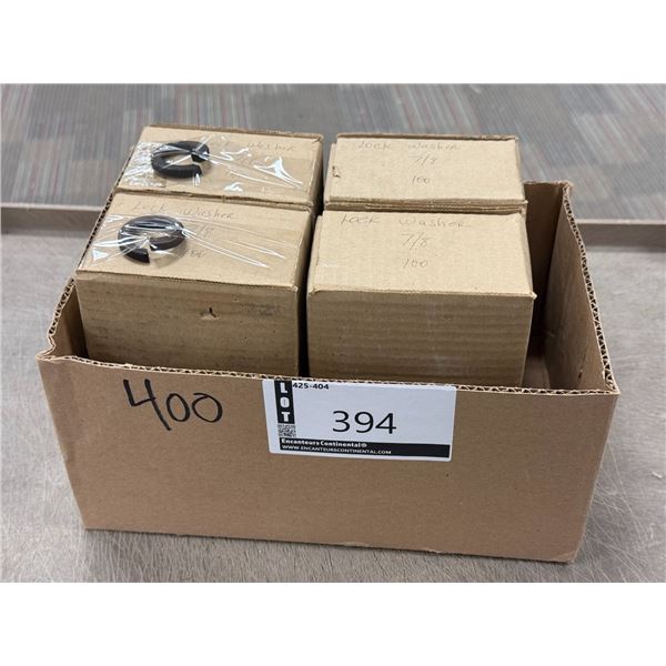 LOT DE 400 RONDELLES À RESSORTS 7/8
