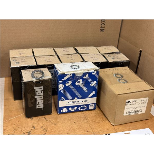 LOT DE 30,000 RONDELLES D'ARRÊT ASSORTIES