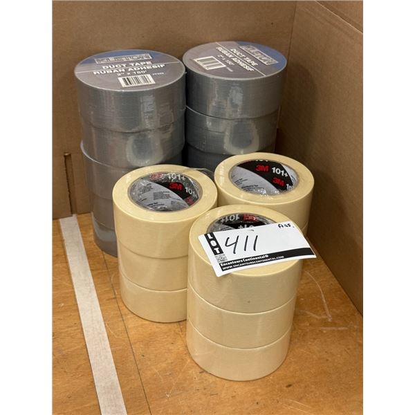 LOT DE 19 ROULEAUX DE RUBANS ASSORTIS