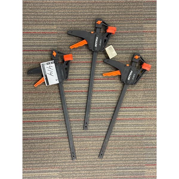 LOT DE 3 SERRES 2.5" X 12" FULLER