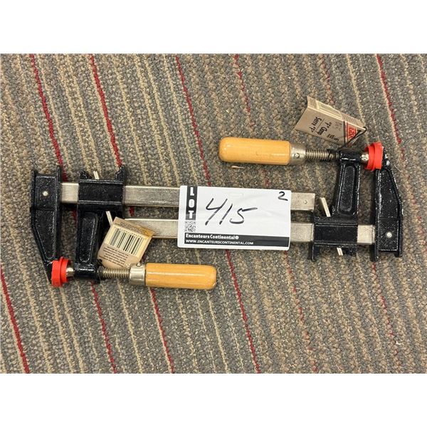 LOT DE 2 SERRES F 6" TASK