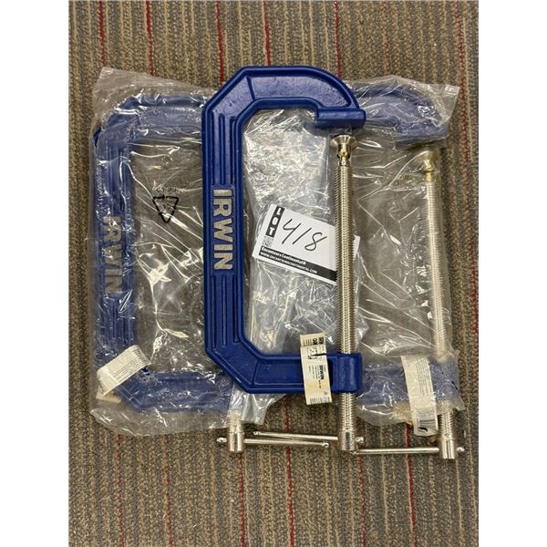 LOT DE 3 SERRES "C" 8" IRWIN