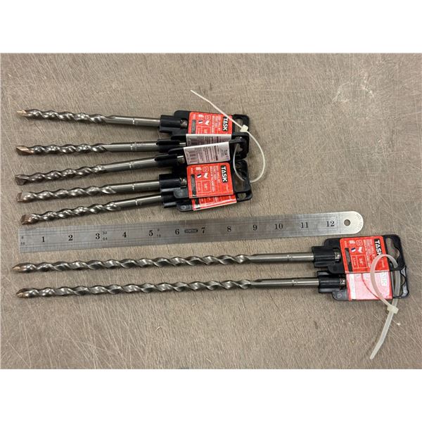 LOT DE 7 FORETS SDS+ TASK ASSORTIS