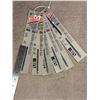 Image 1 : LOT DE 6 FORETS A BETON 3/16-3-1/2 TASK
