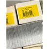 Image 3 : LOT DE 9 BOITES DE 5000 CLOUS A TÊTE ÉTROITE 2"-18 GA