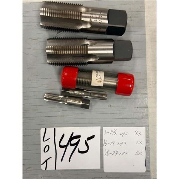 LOT DE 5 TAPS ASSORTIS