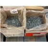 Image 1 : LOT DE 6000+ VIS BOIS ET MÉTAL PLAQUÉ ZINC