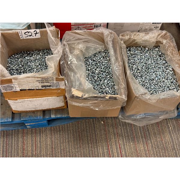 LOT DE 2500+ BOULONS DE CARROSSERIES 10-24 X 1/2