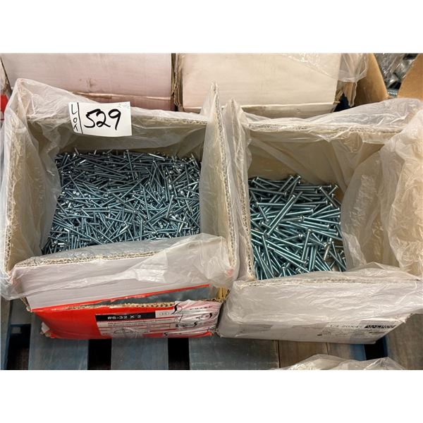 LOT DE 4000+ VIS EN ZINC QUADREX ASSORTIES