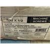 Image 2 : LOT DE 8000+ VIS POUR MACHINE TÊTE PLATE, QUADREX 8-21 X 1/2