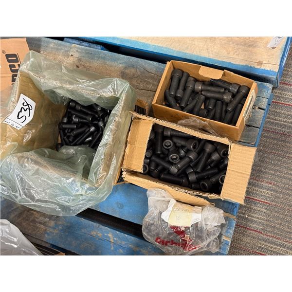 LOT DE 125+ VIS HEX ASSORTIES
