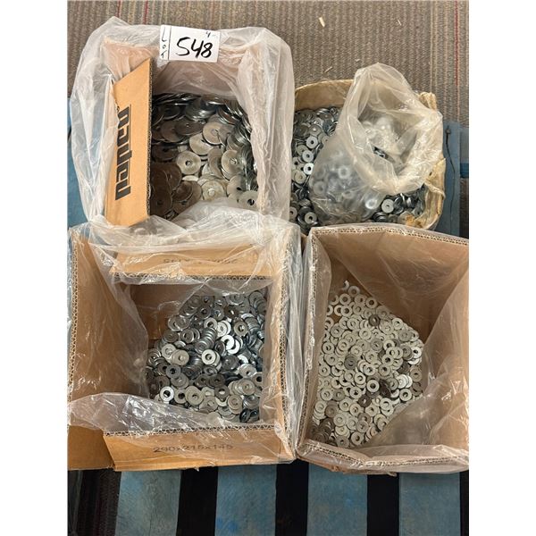 LOT DE 500+ RONDELLES PLATES ASSORTIES