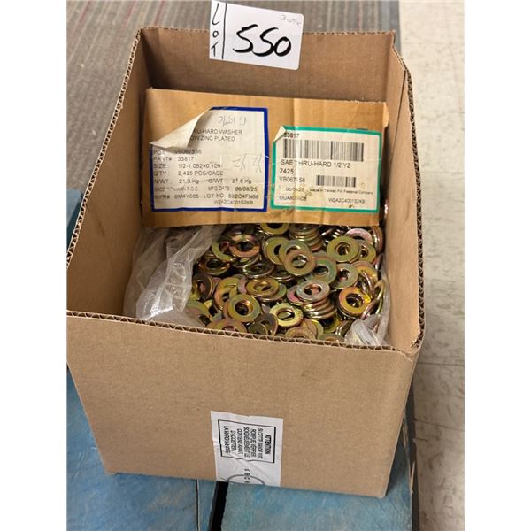 LOT DE 1800+ RONDELLES PLAQUÉES ZINC ASSORTIES