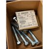 Image 2 : LOT DE 2400+ BOULONS TÊTE HEX PLAQUÉ ZINC ASST