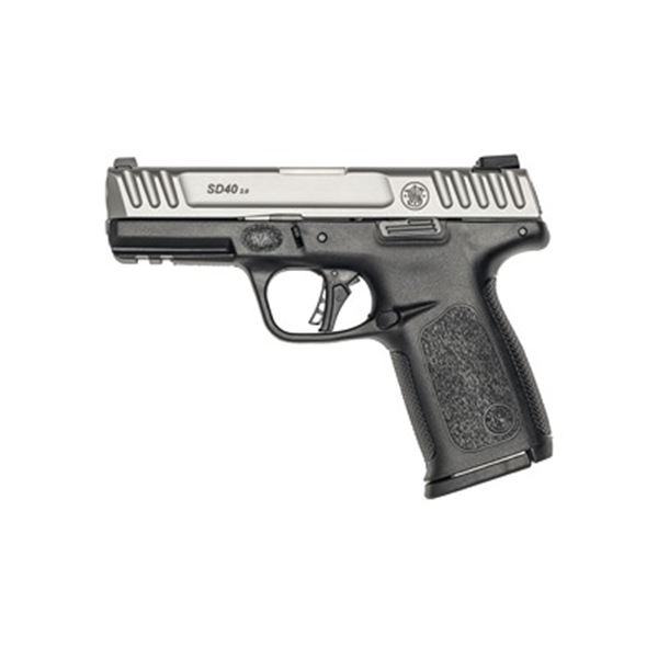 S&W SD40 2.0 40S&W 4" 14RD BLK/SLV